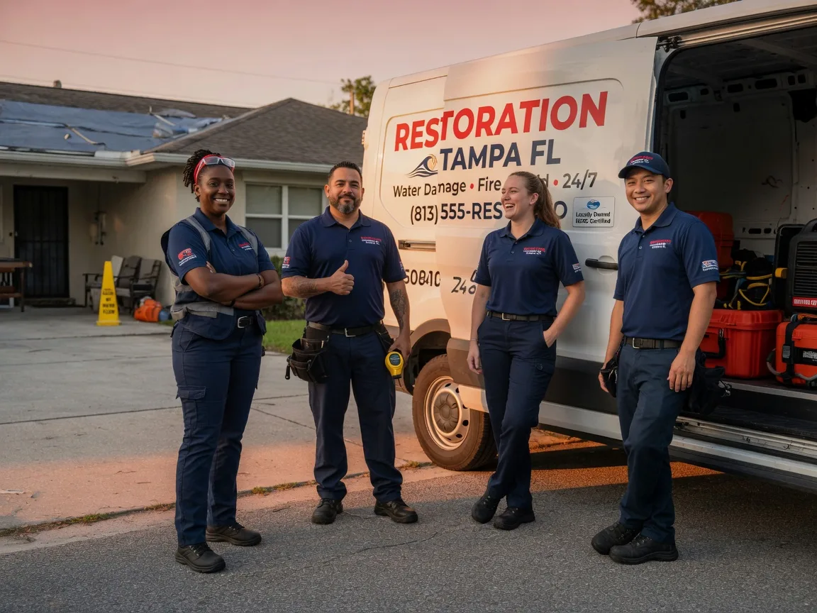 Water Damage Restoration company in Donahue, IA